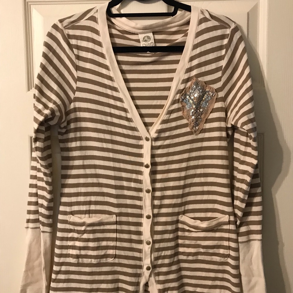 Tiny Anthropologie striped cardigan